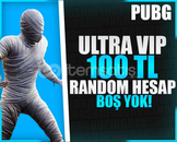⭐{MİN 30 SKİN}⭐100 TL PUBG MOBİLE RANDOM HESAP⭐