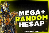 (DODOLU) PUBGM MEGA+ VİP RANDOM HESAP 