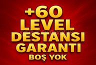 MİN +60 LEVEL DESTANSI GARANTİ RANDOM HESAP