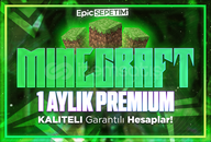 ⭐Minecraft 1 aylık premium GARANTİLİ