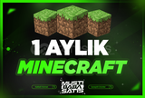 ⭐Minecraft 1 Aylık Premium Hesap + Garanti⭐