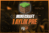 Minecraft 1 Aylık Premium Hesap + Garantili