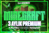 ⭐Minecraft 3 aylık premium GARANTİLİ ⭐Minecraft 3 aylık premium GARANTİLİ