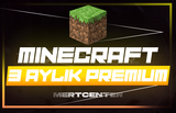 ⭐MİNECRAFT 3 AYLIK PREMİUM [GARANTİLİ]⭐