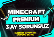 ⭐️MİNECRAFT 3 AYLIK PREMIUM | GARANTILI⭐️