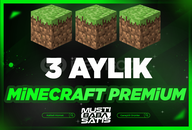 ⭐(Online) Minecraft 3 Aylık Premium Hesap