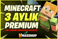 ❤️Minecraft 3 Aylık Premium Hesap |✅GARANTİLİ ❤️Minecraft 3 Aylık Premium Hesap |✅GARANTİLİ