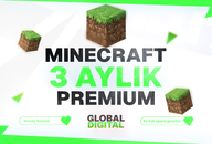 Minecraft | 3 Aylık Premium | Java + Bedrock