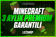 Minecraft | 3 Aylık Premium | Java + Bedrock