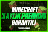 Minecraft | 3 Aylık Premium | Java + Bedrock