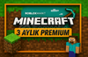 Minecraft | 3 Aylık Premium | Java + Bedrock