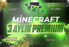 Minecraft | 3 Aylık Premium | Java + Bedrock