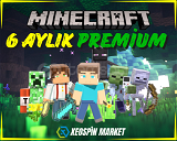 Minecraft 6 Aylık Premium|Anında Teslim+Garanti