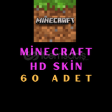 Minecraft 60 ADET 1024x1024 HD SKİN (PNG)