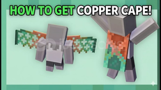 Minecraft Bakır Pelerin (COPPER CAPE) Minecraft Bakır Pelerin (COPPER CAPE)
