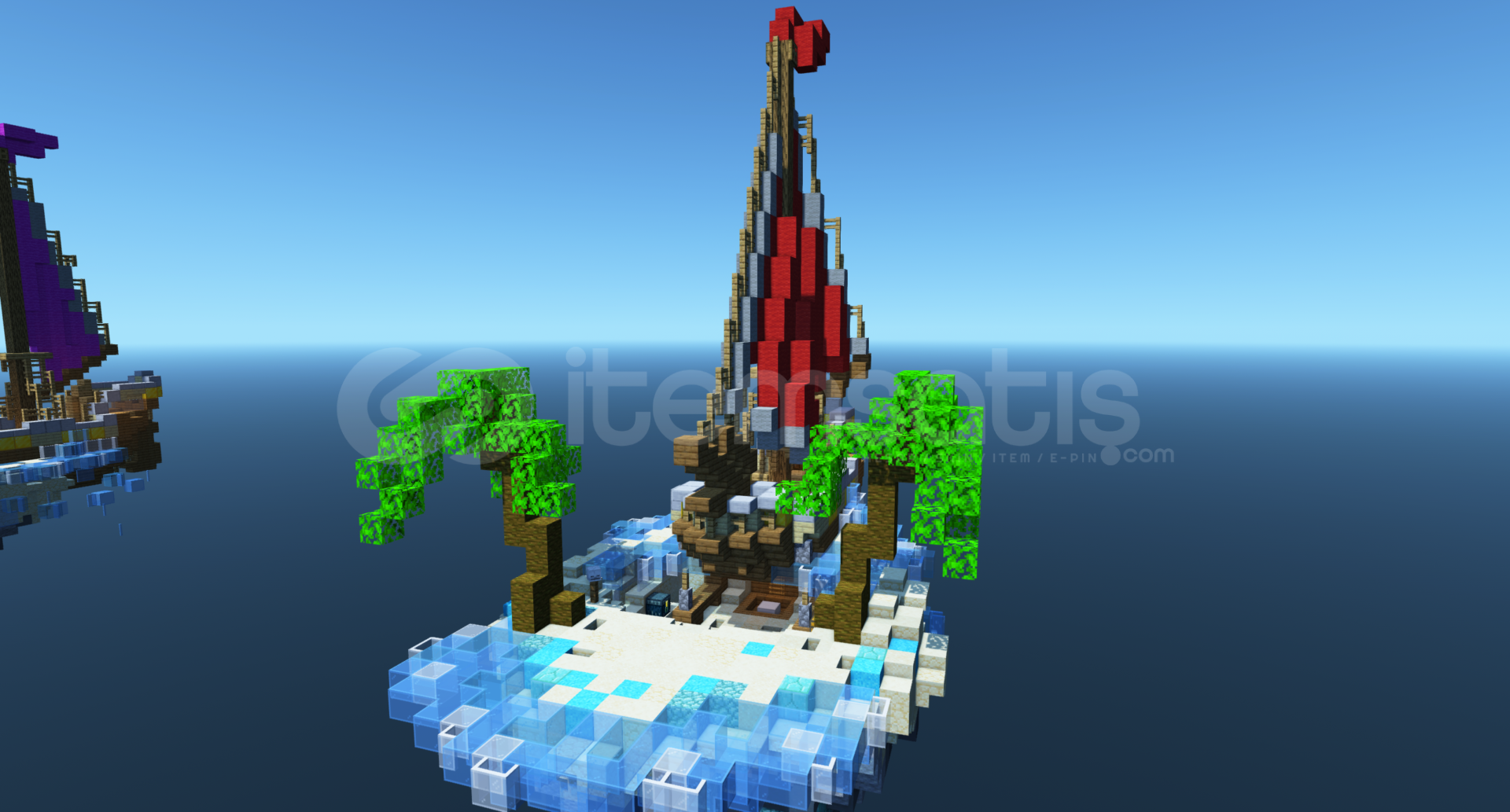 Minecraft BedWars Map | Pirates Minecraft BedWars Map | Pirates