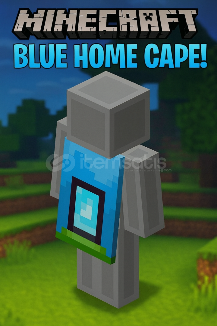 ⭐ Minecraft Blue Home Cape ⭐  ⭐ Minecraft Blue Home Cape ⭐