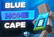 ⭐ Minecraft Blue Home Cape | Dijital Kod ❤️