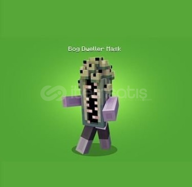 Minecraft - Bog Dweller Maskesi - Özel Anahtar Minecraft - Bog Dweller Maskesi - Özel Anahtar