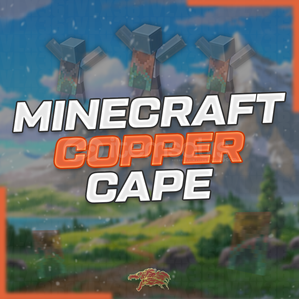 ⭐ Minecraft Copper Cape | Dijital Kod ⭐ ⭐ Minecraft Copper Cape | Dijital Kod ⭐