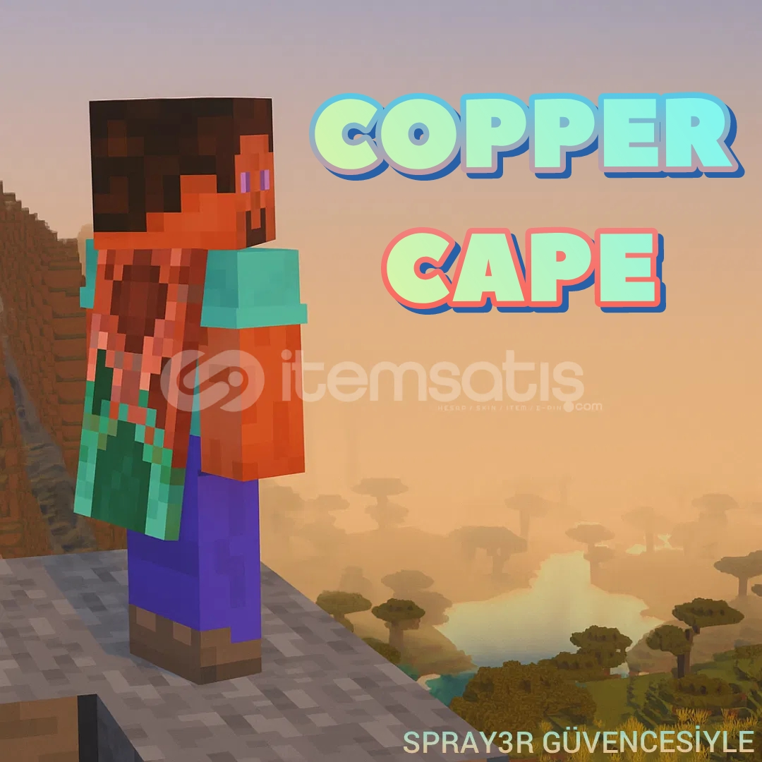 ⭐ MİNECRAFT COPPER CAPE (JAVA - BEDROCK) ⭐ MİNECRAFT COPPER CAPE (JAVA - BEDROCK)