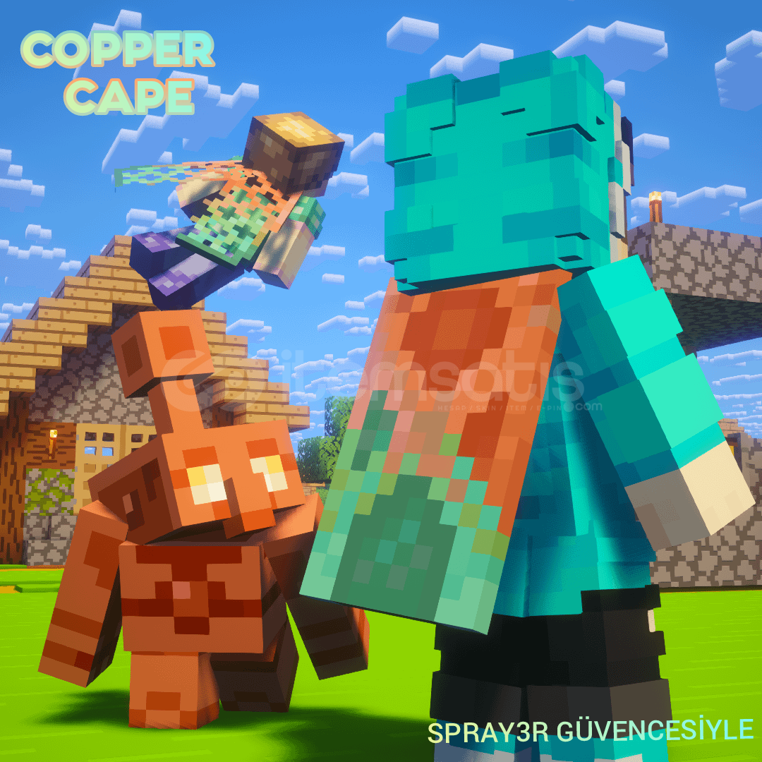 ⭐ MİNECRAFT COPPER CAPE (JAVA - BEDROCK) ⭐ MİNECRAFT COPPER CAPE (JAVA - BEDROCK)