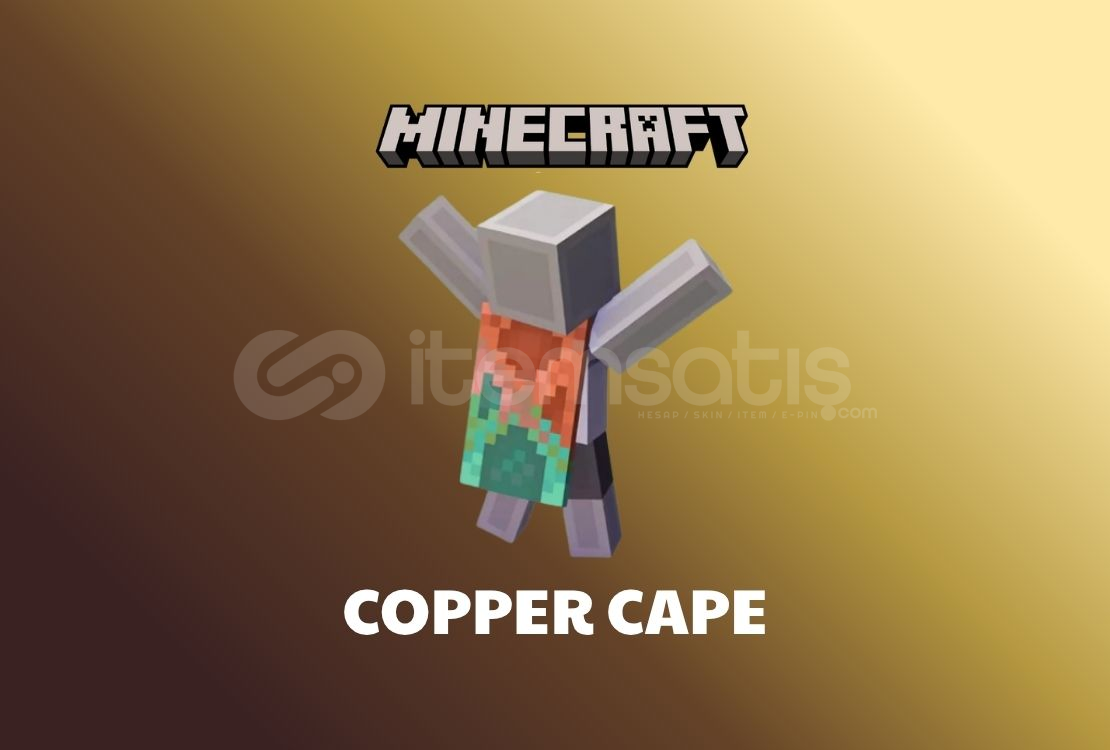 Minecraft | Copper Cape | JAVA & Bedrock | KEY Minecraft | Copper Cape | JAVA & Bedrock | KEY