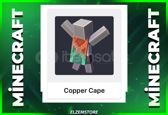 Minecraft - Copper Cape - Kod HIZLI Minecraft - Copper Cape - Kod HIZLI