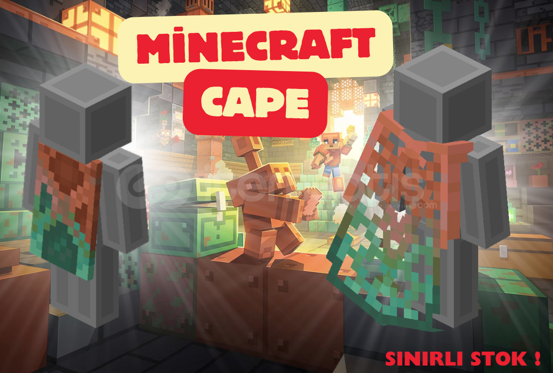 ♦️ Minecraft Copper Cape ♦️ REDEEM CODE ♦️ Minecraft Copper Cape ♦️ REDEEM CODE