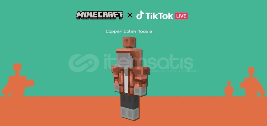 ⚡Minecraft Copper Hoodie Code - Bedrock Edition