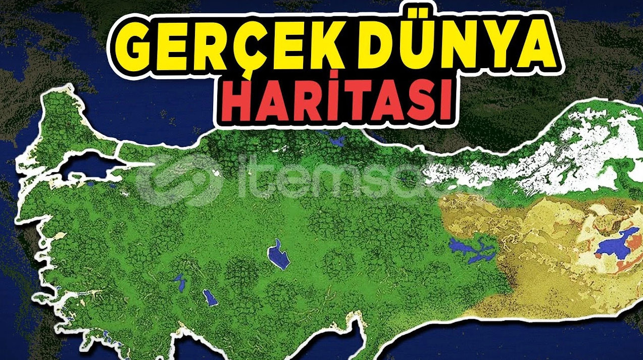 ⭐Minecraft Gerçek Dünya Haritası Kurulumu⭐ ⭐Minecraft Gerçek Dünya Haritası Kurulumu⭐