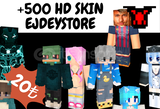 MİNECRAFT HD SKİN PACK +500 SKIN