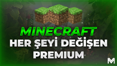 Minecraft Her Şeyi Değişen Premium Hesap|Anlık