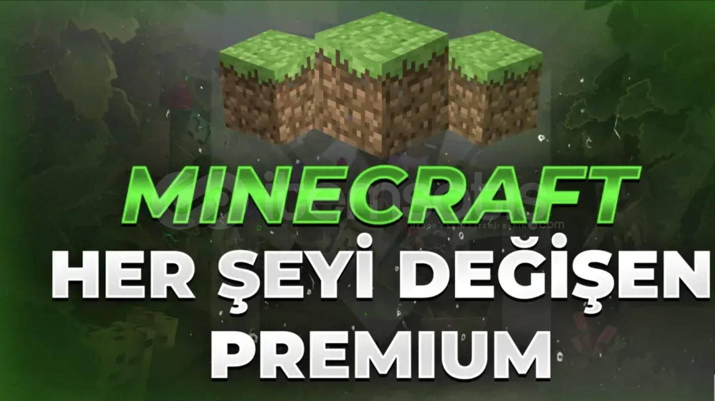 MINECRAFT HERŞEYİ DEĞİŞEN BANSIZ HESAP!