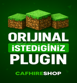 Minecraft İstediğiniz Plugin Hızlı Teslim