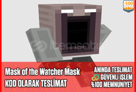 ⭐️Minecraft❤️Mask of the Watcher Mask❤️
