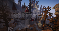 Minecraft Ölüm Temalı Spawn bölgesi