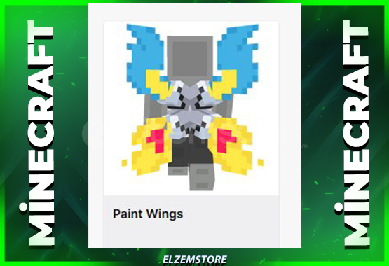 Minecraft - Paint Wings - Java & Bedrock PC Minecraft - Paint Wings - Java & Bedrock PC