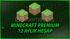 MİNECRAFT PREMİUM 12 AYLIK