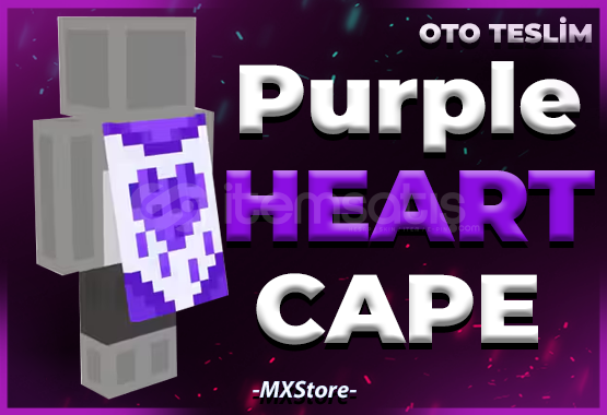 ⭐ Minecraft - Purple Heart - OTO TESLİM ⭐ ⭐ Minecraft - Purple Heart - OTO TESLİM ⭐