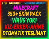 Minecraft Skin Pack + 350 SKİN