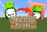 MİNECRAFT SKİNE ÖZEL PROFİL 