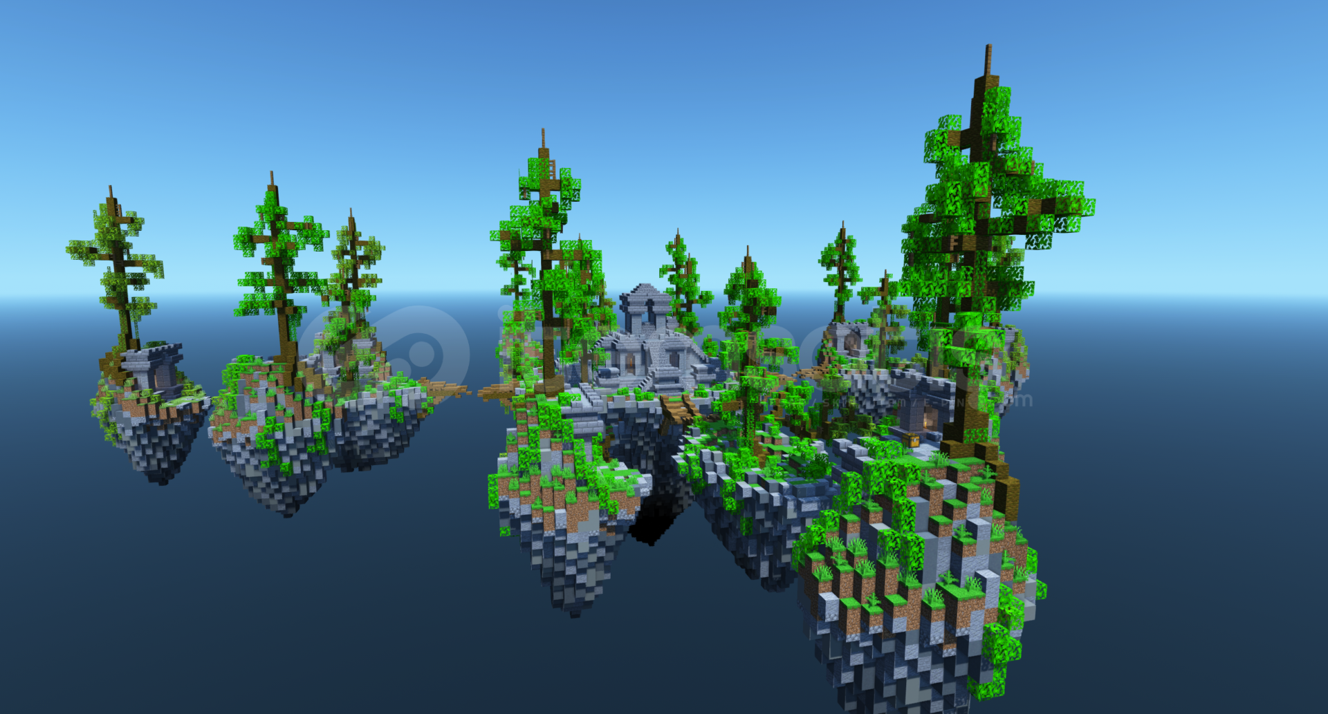 Minecraft SkyWars Map | Jungle Minecraft SkyWars Map | Jungle