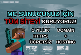 Minecraft Sunucunuz İçin Tam Özellikli Website