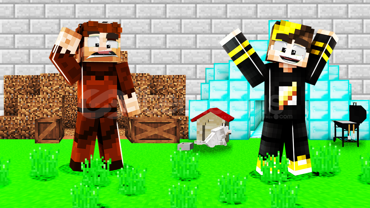 Minecraft Thumbnail Tasarımı Minecraft Thumbnail Tasarımı