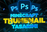 Minecraft Thumbnail Tasarımı