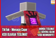 ⭐️Minecraft❤️Tiktok Menace Cape 2025❤️