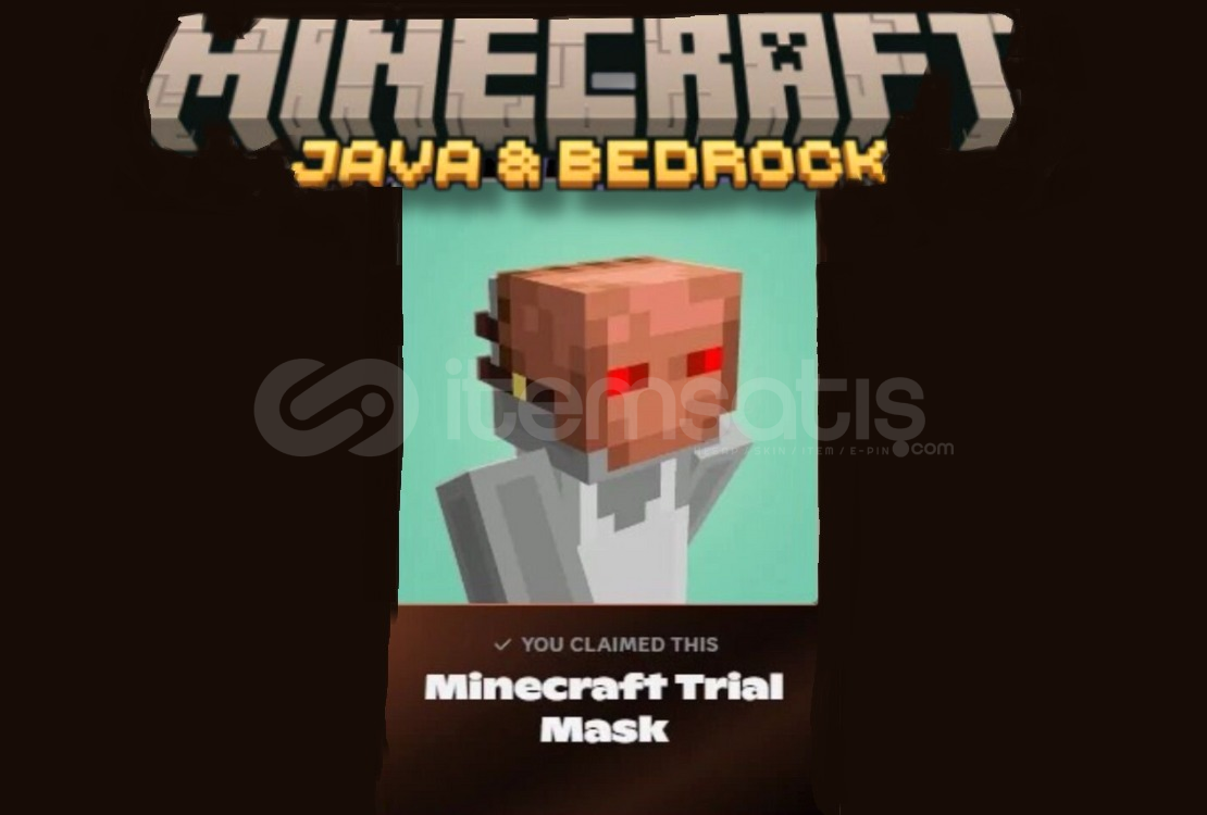 Minecraft | Trial Mask | Key Minecraft | Trial Mask | Key