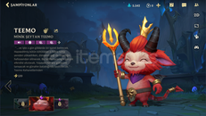 Minik Şeytan Teemo 4 Kostüm