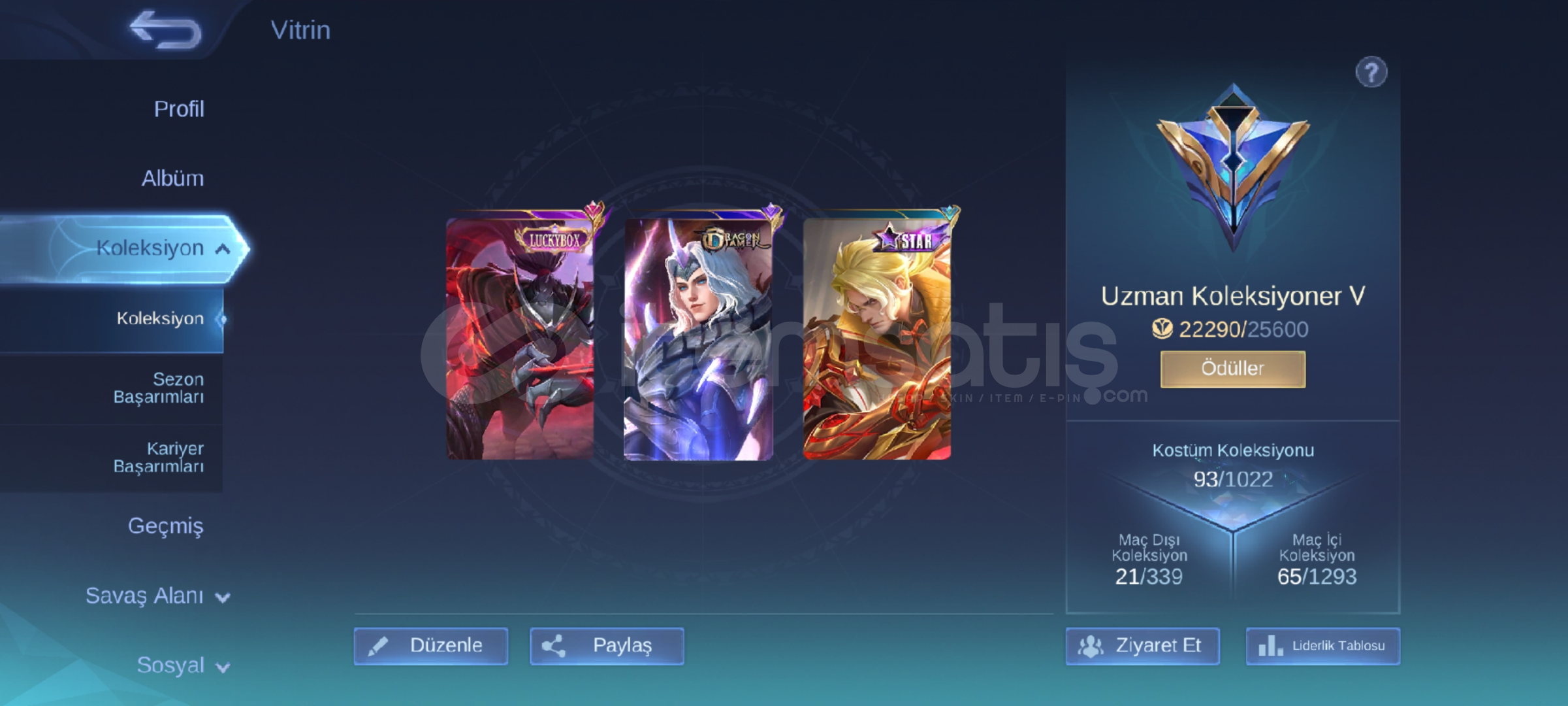 Mlbb Aamon Collector Hayabusa Luckybox  Mlbb Aamon Collector Hayabusa Luckybox